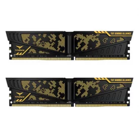 رم کامپیوتر DDR4 دو کاناله 2400 مگاهرتز CL14 تیم گروپ مدل T-Force VULCAN ظرفیت (2×8)16 گیگابایت