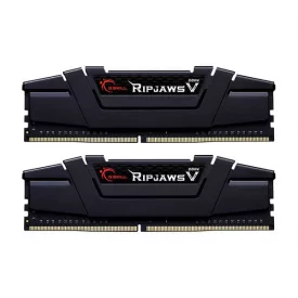 رم کامپیوتر DDR4 دو کاناله 3200 مگاهرتز CL15 جی اسکیل مدل Ripjaws V ظرفیت (2×16)32 گیگابایت