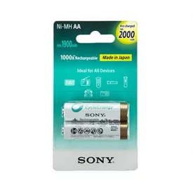 باتری قلمی قابل شارژ سونی 2000 میلی آمپر مدل NH-AA-B2KN