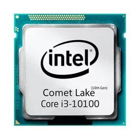 سی پی یو اینتل بدون باکس مدل CPU Intel Core i3-10100 Tray