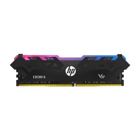 رم کامپیوتر DDR4 تک کاناله 3600 مگاهرتز CL18 اچ پی مدل V8 RGB ظرفیت 16 گیگابایت
