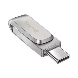 فلش مموری سن دیسک ظرفیت 32 گیگابایت مدل Ultra Dual Drive Luxe USB Type-C