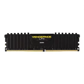 رم کامپیوتر DDR4 تک کاناله 3200 مگاهرتز CL16 کورسیر مدل VENGEANCE LPX ظرفیت 16 گیگابایت