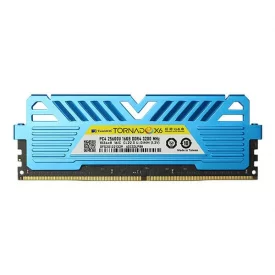 رم کامپیوتر DDR4 تک کاناله 3200 مگاهرتز CL22 توین موس مدل Tornado X6 ظرفیت 16 گیگابایت