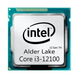 سی پی یو اینتل باکس مدل CPU Intel Core i3-12100
