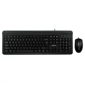 کیبورد و موس هترون مدل HKC221N