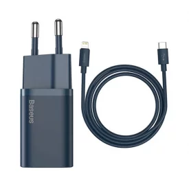 Baseus Super Si Quick Charger 20W Type-C TZCCSUP-B03 شارژر دیواری باسئوس به همراه کابل