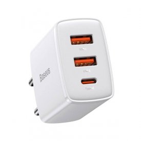 Baseus Compact Fast charger 2U C 30W CCXJ-E02 شارژر دیواری باسئوس