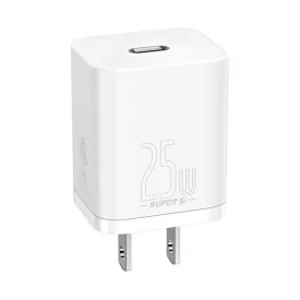 Baseus Super Si quick Charger 1C 25W CCSP020202 شارژر دیواری باسئوس