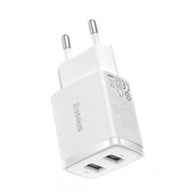 Baseus Compact Charger 2U 10.5W CCXJ010202 شارژر دیواری باسئوس