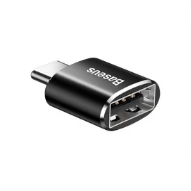 ADAPTER BASEUS USB TYPE-C TO USB 2.0 OTG CATOTG-01 مبدل باسئوس