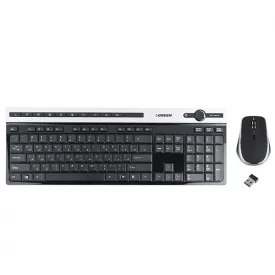 کیبورد و موس بی سیم گرین مدل GKM505W