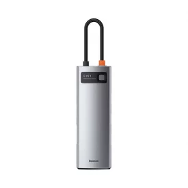 Baseus Metal Gleam Series 8-in-1 Type-C CAHUB-CV0G هاب یو اس بی باسئوس