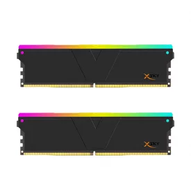 رم کامپیوتر DDR5 دو کاناله 6000 مگاهرتز CL36 وی-کالر مدل Manta XSky RGB ظرفیت (2×16)32 گیگابایت